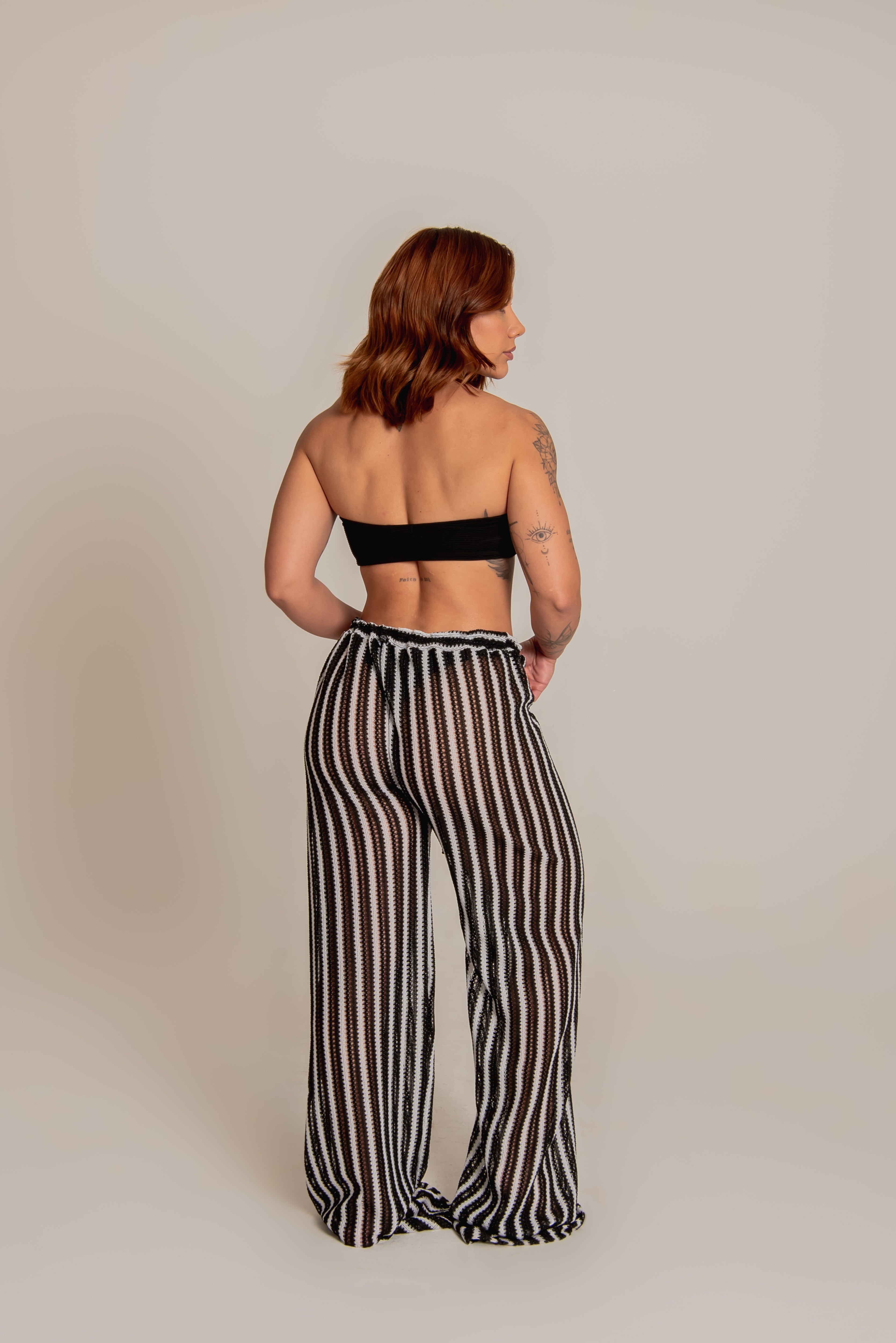 CALÇA TULUM PRETO COM OFF